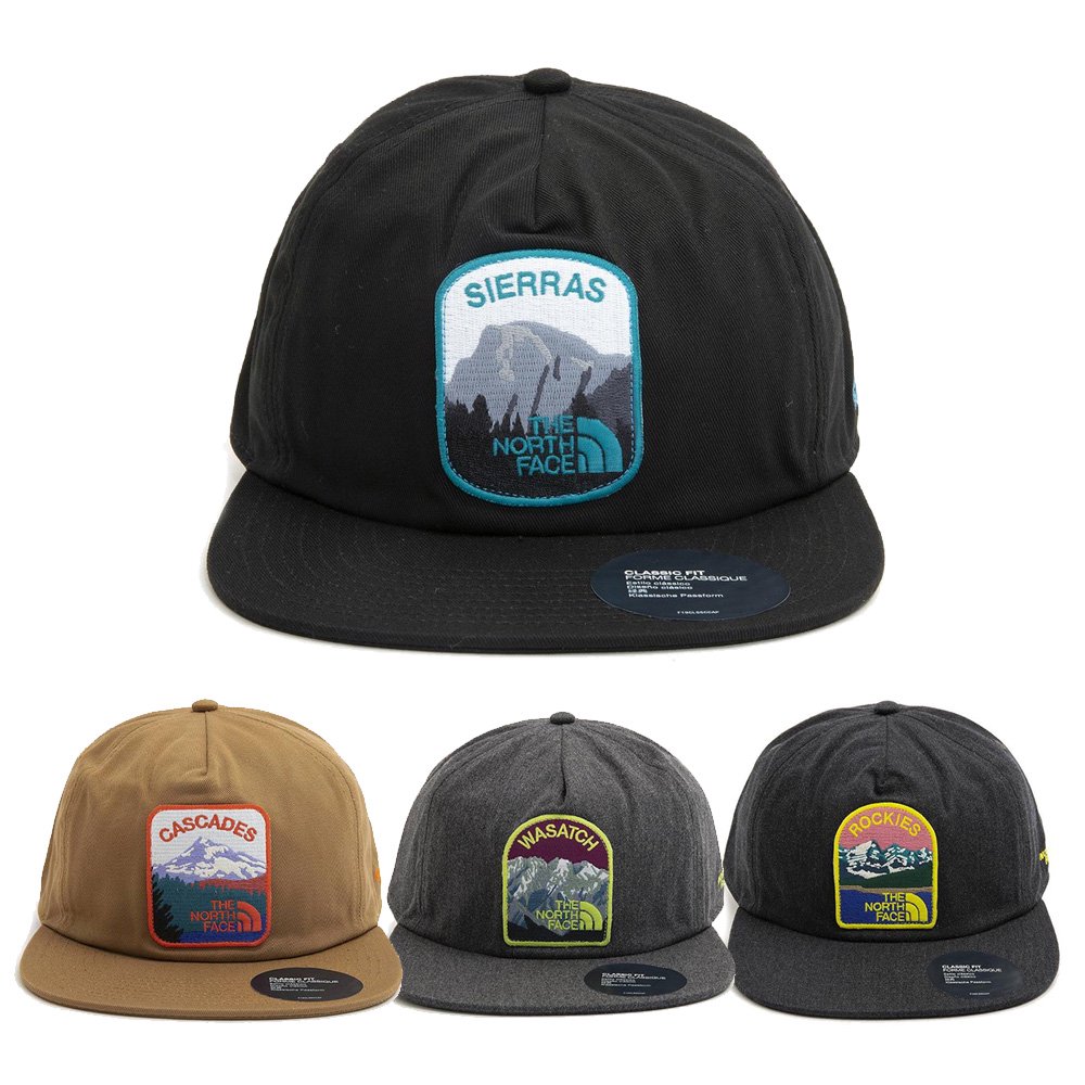 THE NORTH FACE EMBROIDERED EARTHSCAPE BALLCAP NF0A5FW4 ノースフェイス ベースボールキャップ  5パネルキャップ