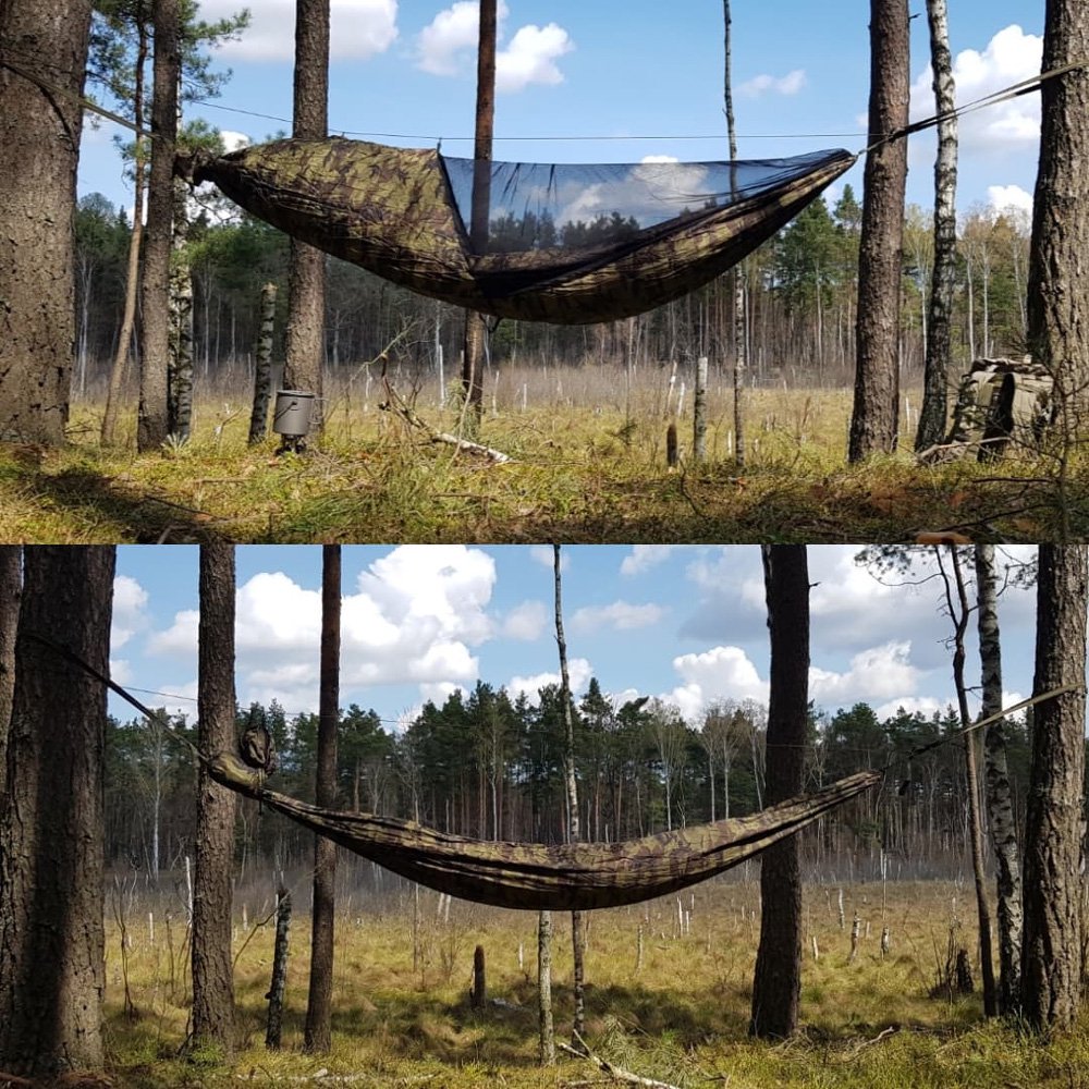 BUSHMEN Travel Gear BUSHBED PRO Hammock camo ブッシュメントラベル