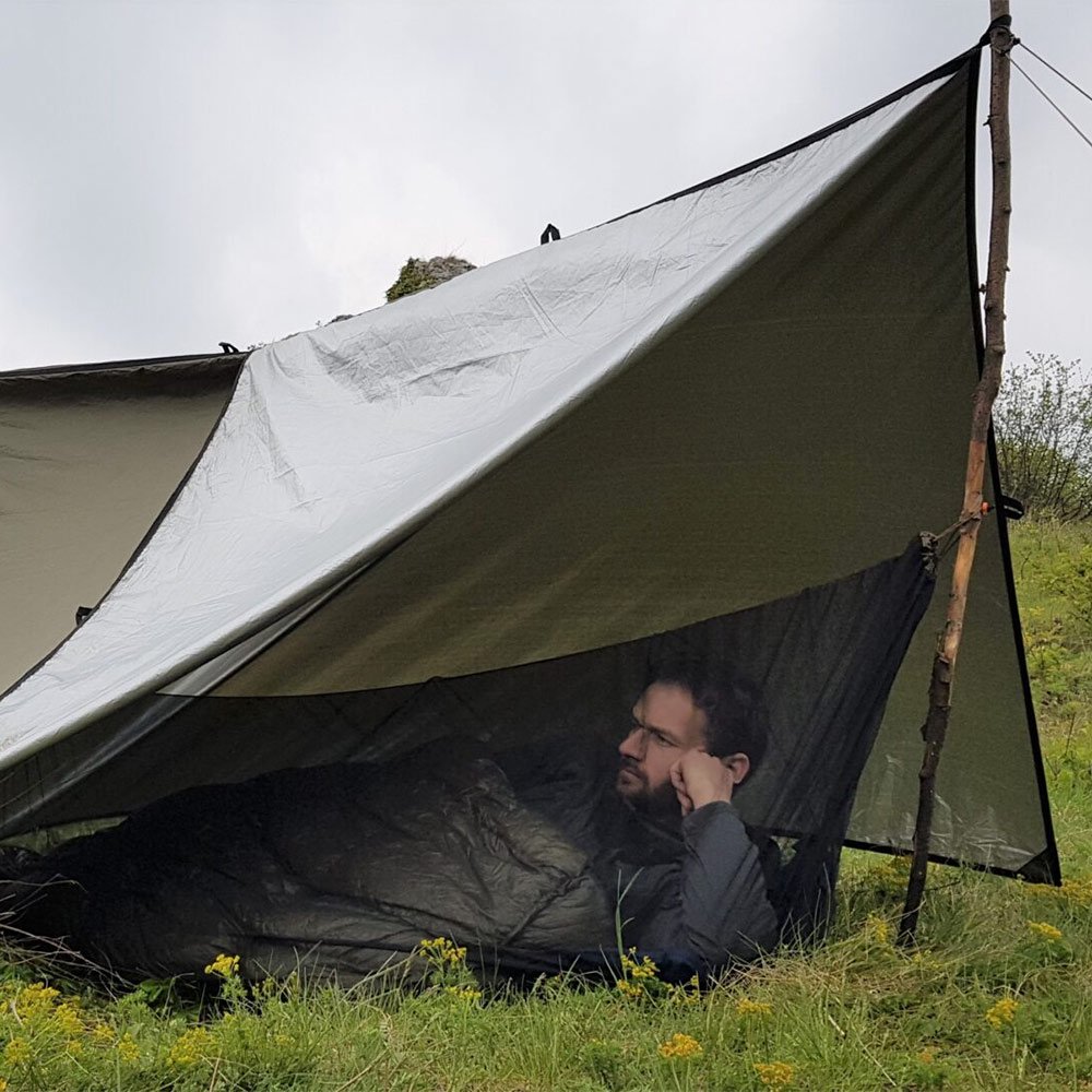 BUSHMEN Travel Gear VAGABOND Mosquito net black ブッシュメン