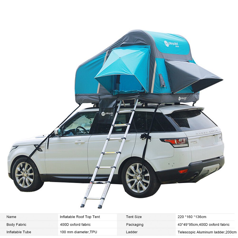 <img class='new_mark_img1' src='https://img.shop-pro.jp/img/new/icons1.gif' style='border:none;display:inline;margin:0px;padding:0px;width:auto;' />PlayDo Inflatable RoofTopTent 3人用 AMP10 プレイドゥ インフレータブル ルーフトップテント カーテント ポータブル
