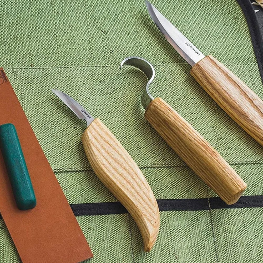 ビーバークラフト スプーン彫刻用木彫りツールセット Beaver Craft S13 Extended Spoon Carving Set
