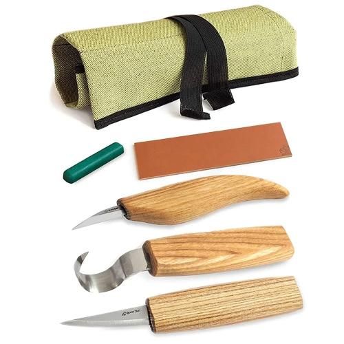 BeaverCraft Extended Wood Carving Set S18x Limited Edition, wood carving set