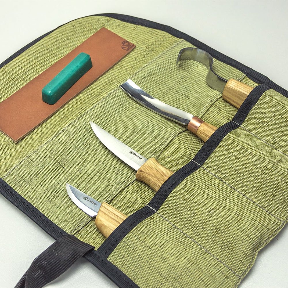 ӡСե סȥĦ ץեåʥ륻å Beaver Craft S43 Spoon and Kuksa Carving Professional Set
