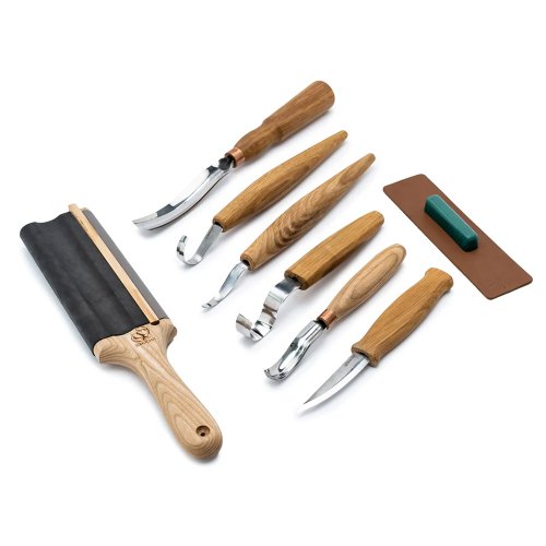 ӡСե ס󥫡ӥ󥰥å Beaver Craft S54 Wood Carving Set + accessories
