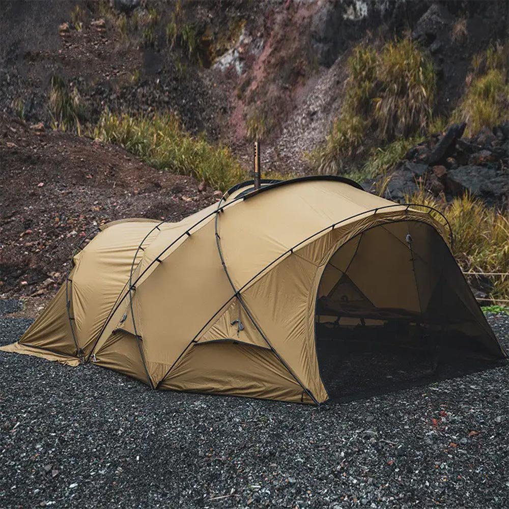 <img class='new_mark_img1' src='https://img.shop-pro.jp/img/new/icons1.gif' style='border:none;display:inline;margin:0px;padding:0px;width:auto;' />Big Bear Camping Tent CT-01 ビッグベア 5人用 ファミリーテント 拡張ルーム グランピングテント
