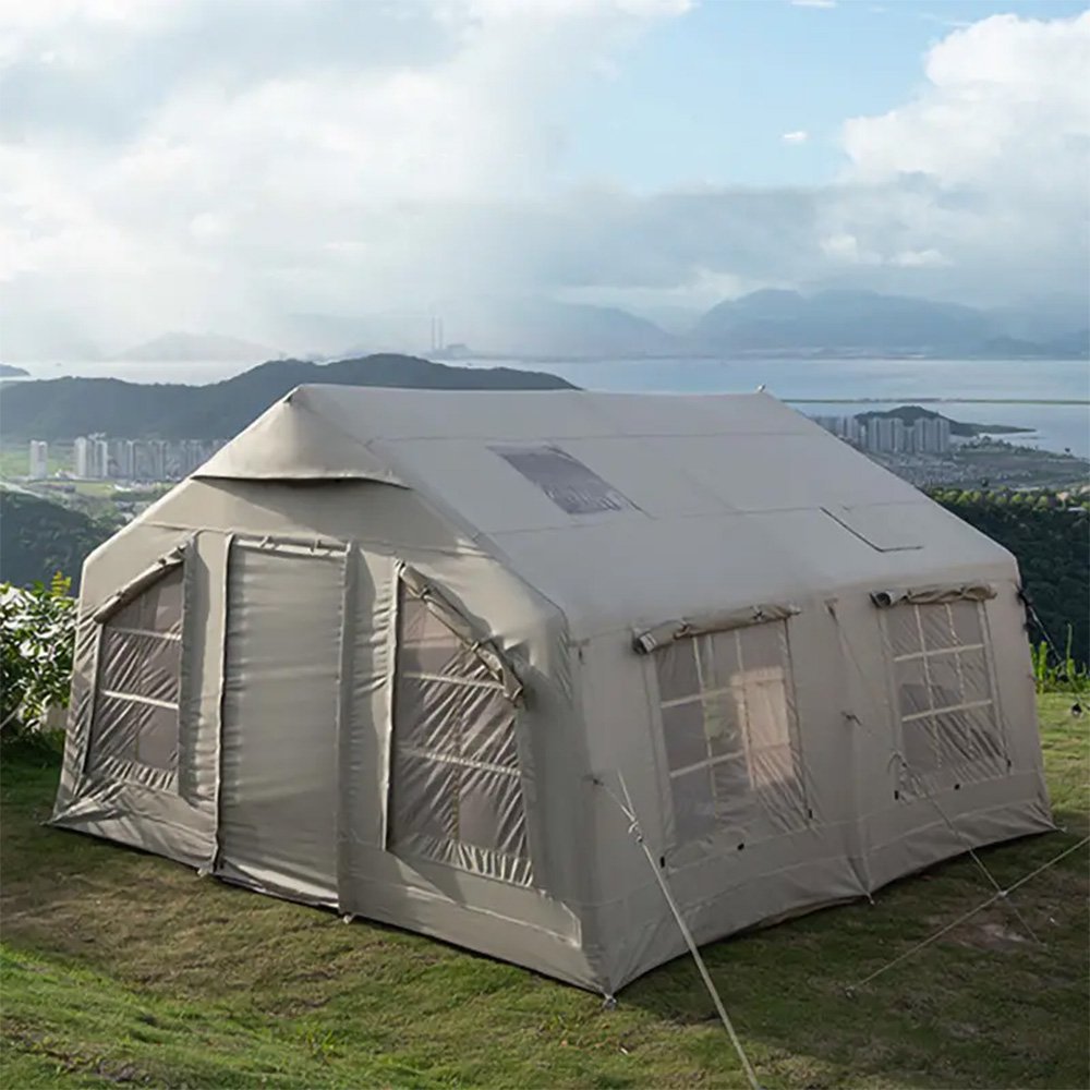 Big Bear Cotton Air Pole Tent Tent-P5 ビッグベア コットンエアーポールテント 大型ロッジ型テント エアーテント ビンテージテント