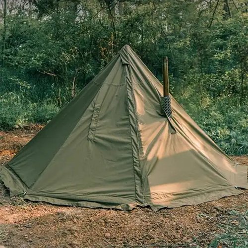 ビッグベア ブッシュクラフトテント TCコットン ポーランド軍幕ポンチョテント ピラミッドテント tent-C1 Big Bear Bushcraft Tent
