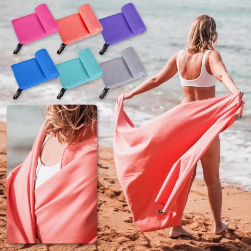 OZAEO Sand-free Microfiber beach towel  Ĥʤ ޥեС ӡ
