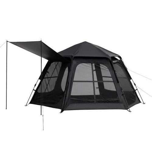 <img class='new_mark_img1' src='https://img.shop-pro.jp/img/new/icons1.gif' style='border:none;display:inline;margin:0px;padding:0px;width:auto;' />BLACKDOG OUTDOOR Canopy 2-in-1 Thick Rainproof Automatic Hexagon Tent ֥åɥå إƥ ưƥ
