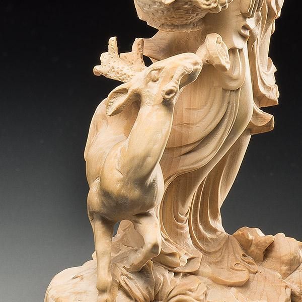 豊穣 ～喜びの乙女たち～ 果実 一杢彫り つげ - 三宝堂