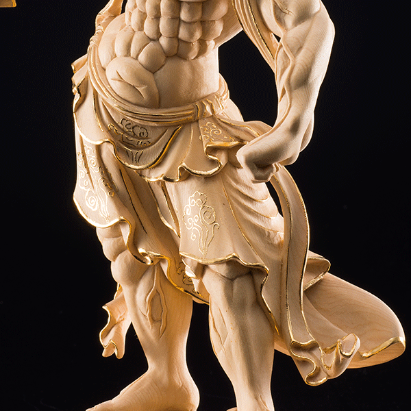 金彩・檜一杢彫り 金剛力士像 二尊一対 - 三宝堂オンラインショップ 金彩・檜一杢彫り 金剛力士像 二尊一対 - 三宝堂オンラインショップ