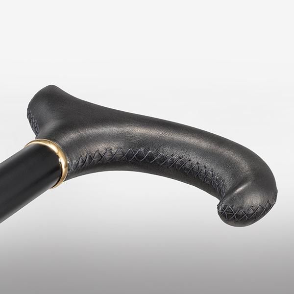 本革編上げステッキ（黒）M・L・LL ー 三宝堂オンラインショップ