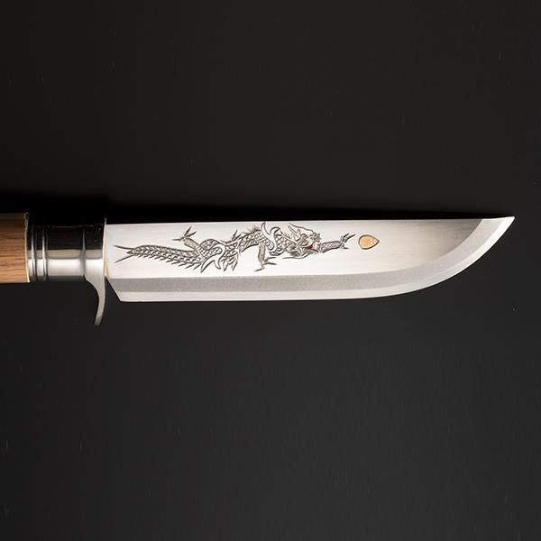 海援豆剣鉈」1本 ＜龍＞ ＜虎＞(単品) ー 三宝堂オンラインショップ