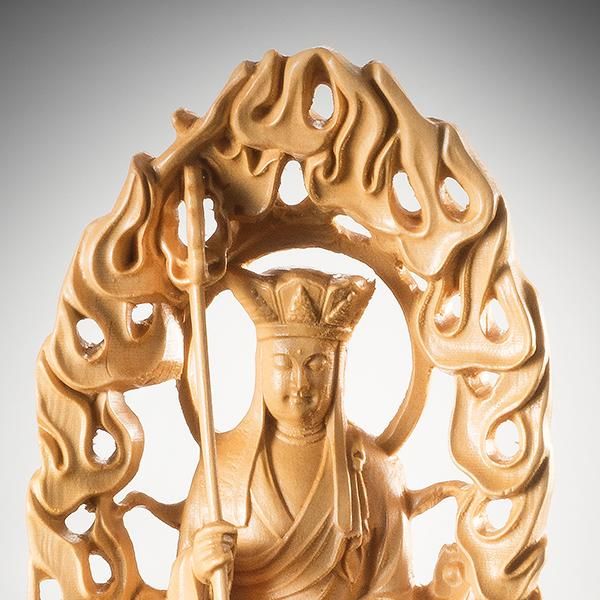 黄楊彫り 延命地蔵尊 ー 三宝堂オンラインショップ