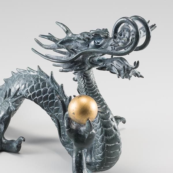 鋳銅製 祥竜(晴光 作)
