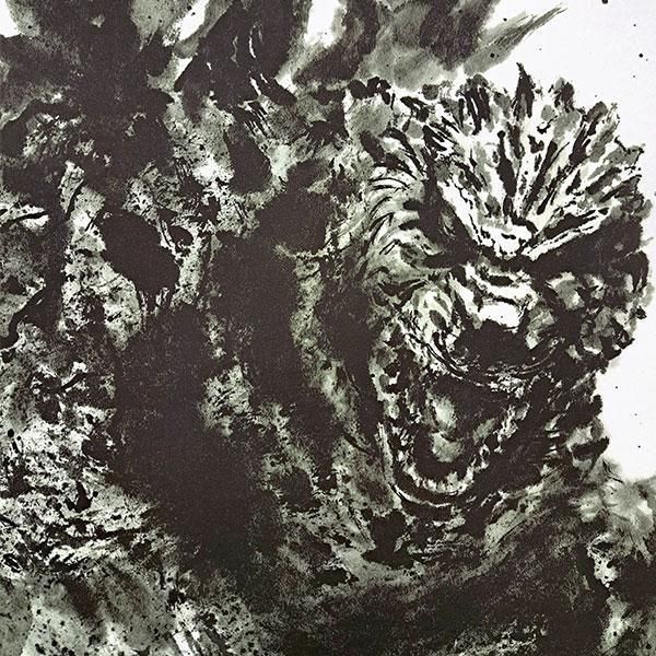 ゴジラｰ1.0 掛軸〈複製画〉 ―三宝堂オンラインショップ