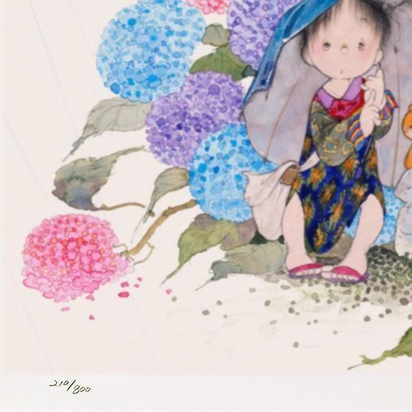 ナカシマ 放課後H研究会 うるう島呼音 直筆イラスト＆サイン入り色紙