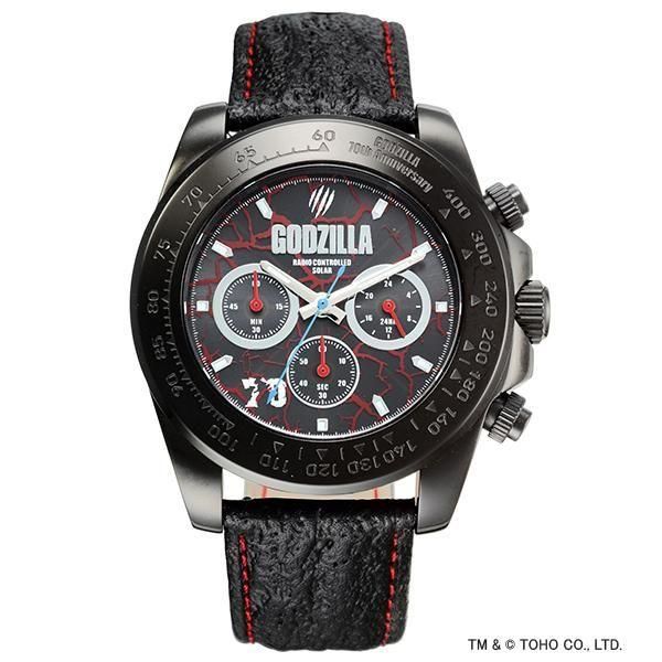 ゴジラ70周年記念 電波ソーラークロノグラフ ― 三宝堂オンラインショップ