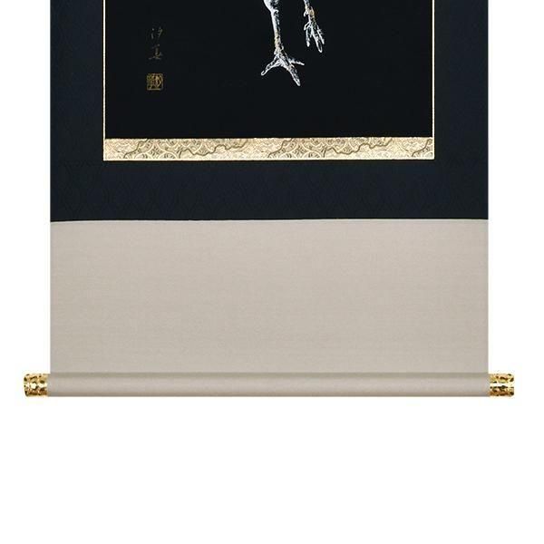 本金箔押掛軸 孔雀美麗 ー 三宝堂オンラインショップ