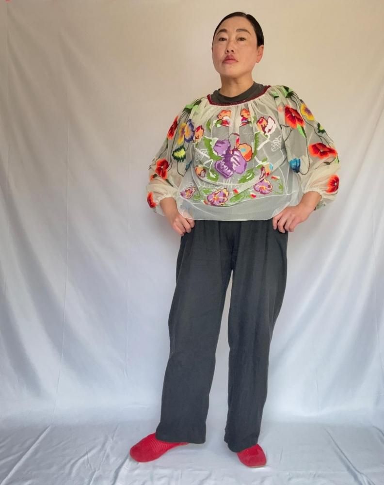 ビンテージルーマニア刺繍ワンピース NO2 - vintageshop moderate