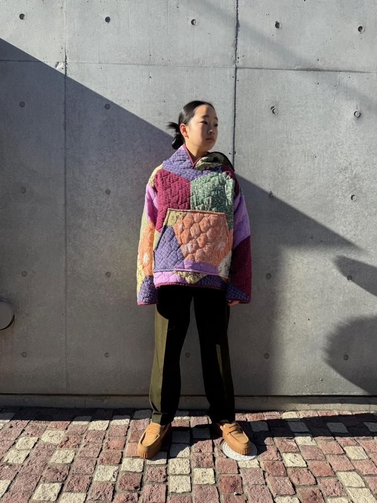 <img class='new_mark_img1' src='https://img.shop-pro.jp/img/new/icons61.gif' style='border:none;display:inline;margin:0px;padding:0px;width:auto;' />Handmade Quilted Hoodie NO1