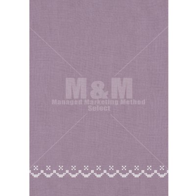 パターン素材 クロスステッチb02 横ライン パープル ホワイト M M Collection