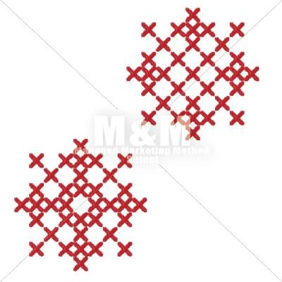 パターン素材 クロスステッチ関連素材c49 クリスマス柄刺しゅう レッド 1 M M Collection パターン素材 クロスステッチ関連素材c49 クリスマス柄刺しゅう レッド 1 M M Collection
