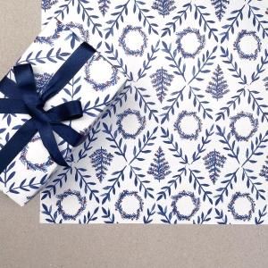 クリスマス 包装紙 ラッピング ツリー トナカイ 赤 可愛い 大