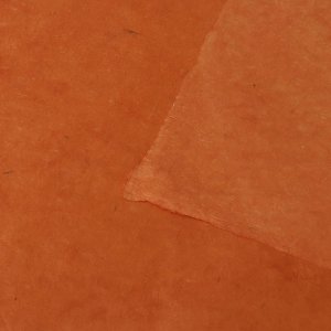 ネパール手漉き紙 無地（プレーン）ペーパー　レンガ/包装紙/ラッピングペーパー の商品画像