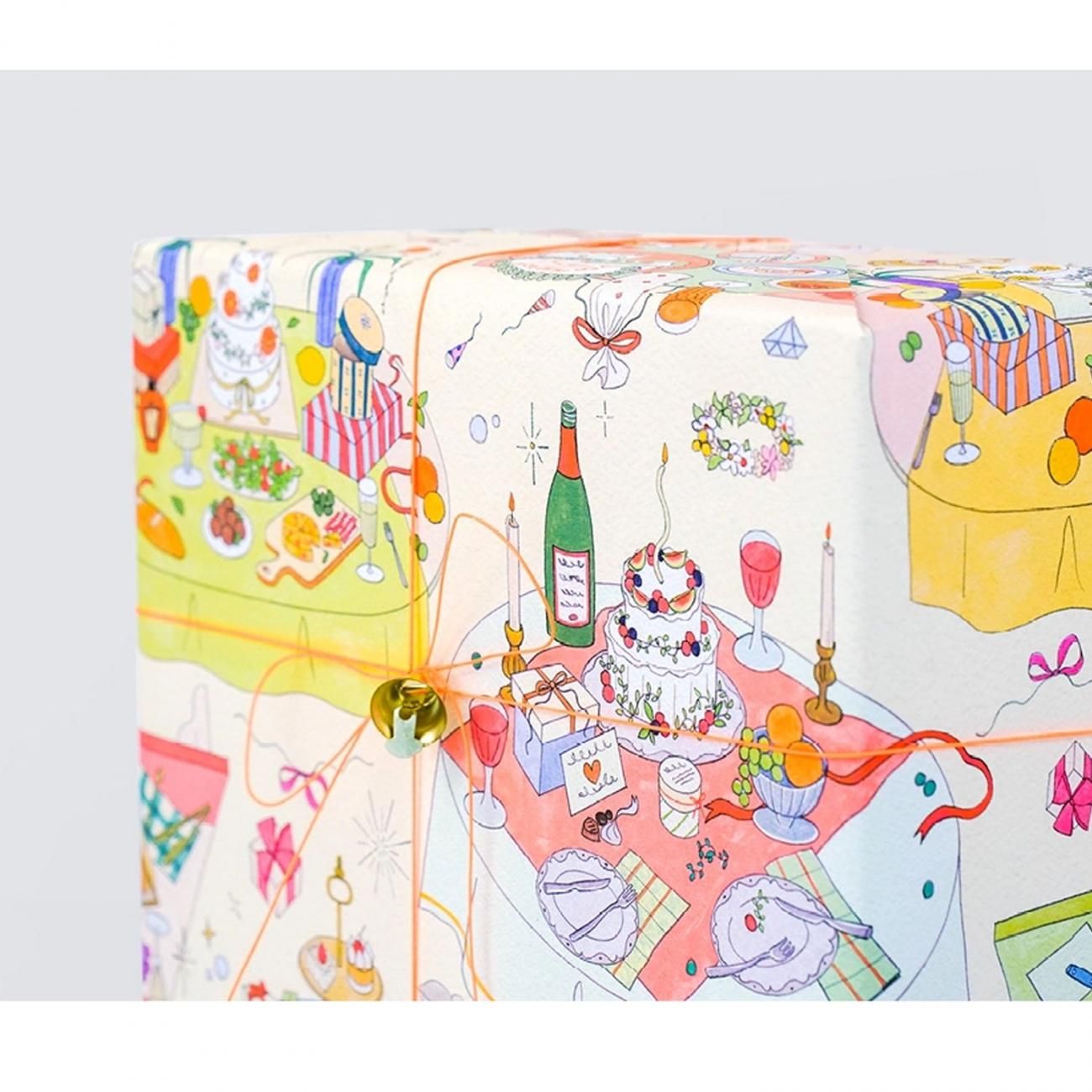 海外 韓国 大量 ラッピングペーパー 500柄 500枚セット 38 The switch柄【KAWI】 包装紙/ラッピングペーパー