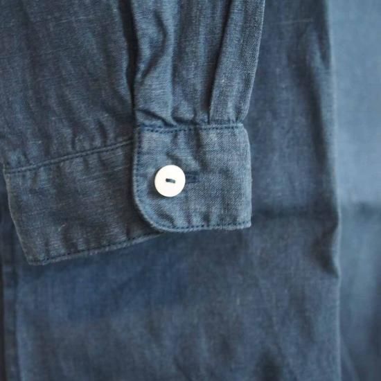 大麻ロングシャツ(草木染) MITTAN - miyagiya onlineshop