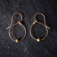 S pierced earrings