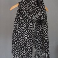 1/4 scarf kazaguruma Black