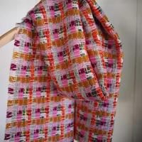 1/4 scarf sakuragai Pink