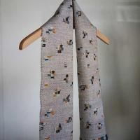 kijihaba scarf embryo Light Grey