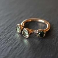 AP-PISTILLINI-12 / Bronze, Peridot