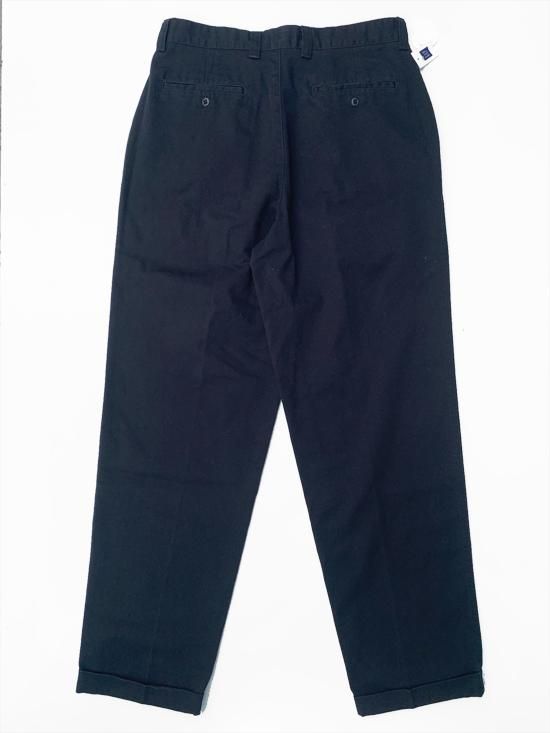 パンツ 00s GAP 2tucks Chino Trousers GAP】 NOS 1990s DEADSTOCK RELAXED FIT COTTON TWILL CHINO