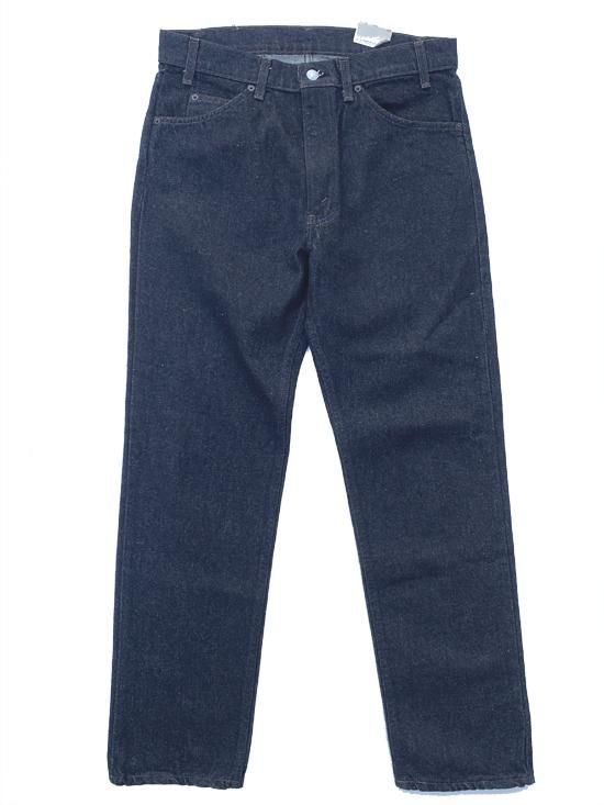 Levi's】NOS DEADSTOCK 1985 505 BLACK DENIM PANTS Levi's】NOS DEADSTOCK 1985 505 BLACK DENIM PANTS