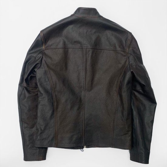 Stewart】2TONE GOAT SINGLE LEATHER RIDERS JACKET 