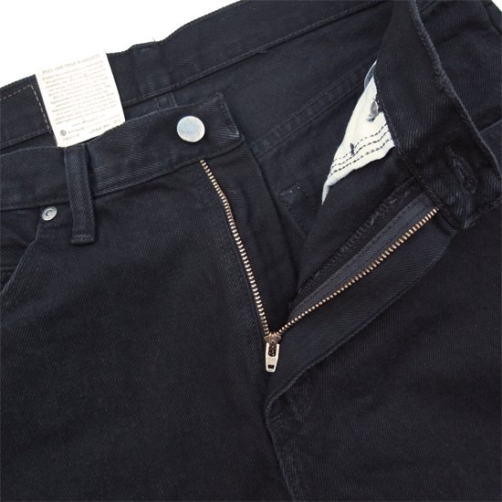 Wrangler】 RELAXED FIT BAGGY DENIM PANTS - BLACK ラングラー