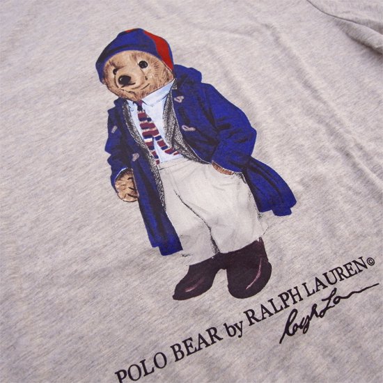 【RALPH LAUREN】 POLO BEAR DUFFLE COAT T-SHIRTS　ラルフローレン ポロベア ダッフルコート 復刻 -  NY直輸入の日本未発売のアイテムをセレクトするブティック　pieces boutique(ピーシーズ・ブティック)