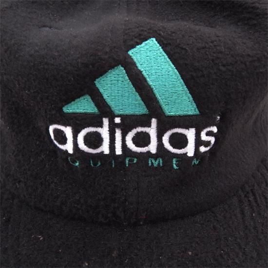 【Adidas】 90s EQT POLAR FLEECE CAP DEADSTOCK　アディダス ヴィンテージ デッドストック  EQTフリースキャップ - NY直輸入の日本未発売のアイテムをセレクトするブティック　pieces boutique(ピーシーズ・ブティック) 　