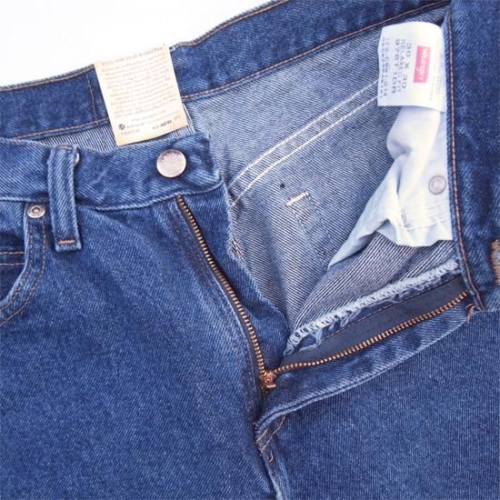【Wrangler】 RELAXED FIT BAGGY DENIM PANTS - BLUE ラングラー リラックスフィットバギーデニム ブルー 日本未発売 - NY直輸入の日本未発売のアイテムをセレクトするブティック pieces boutique(ピーシーズ・ブティック)