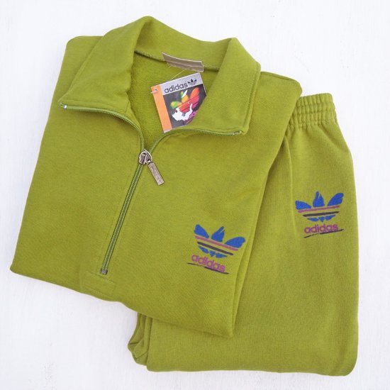 Adidas】80s EURO SWEAT TRACK SUITS 