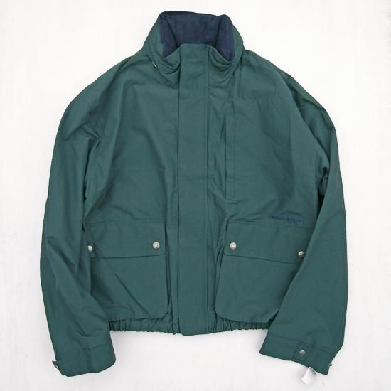 【POLO SPORT】NOS DEADSTOCK 1994～95 COTTON NYLON CAMP JACKET - FOREST GREEN -  NY直輸入の日本未発売のアイテムをセレクトするブティック　pieces boutique(ピーシーズ・ブティック)