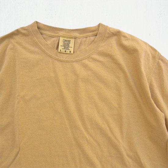 COMFORT COLORS】 S/S 6.1OZ GARMENT DYE TEE - MONARCH コンフォート