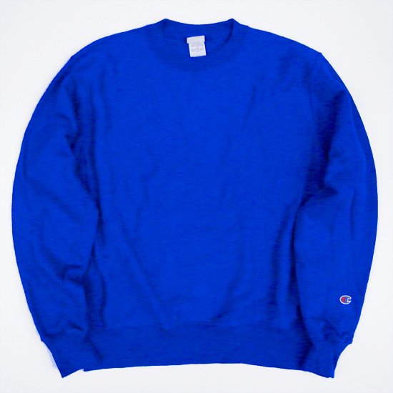 CHAMPION】REVERSE WEAVE CREW-NECK SWEAT - ROYAL BLUE チャンピオン