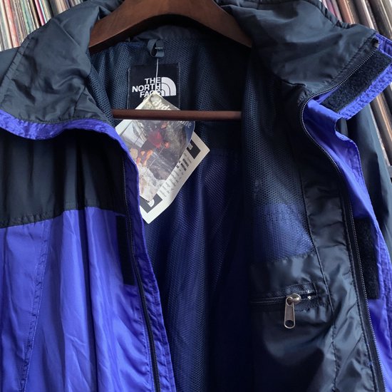 【THE NORTH FACE】DEADSTOCK NOS MID 90s HYDRENALINE LONG JACKET - AZTEC BLUE  - NY直輸入の日本未発売のアイテムをセレクトするブティック　pieces boutique(ピーシーズ・ブティック)
