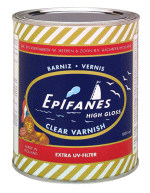 Epifanes Clear Varnish with EX UV filter