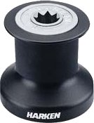 Harken Single Speed Winch with alum/composite base, drum and top B6A